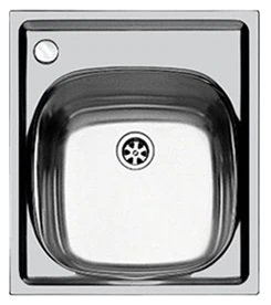 Foster 1144 000 Single Bowl Standard Built-In Stainless Steel Sink 44 x 50cm