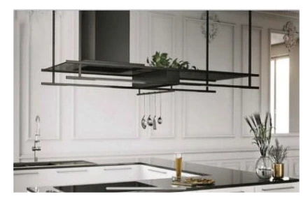 AIRFORCE Island Chimney Extractor Hood 180cm