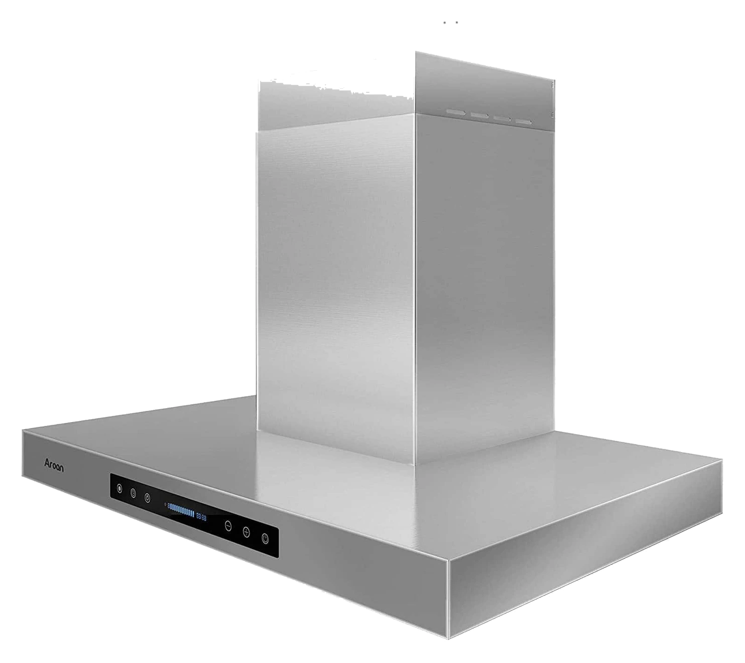 CM ISOLA EAGLE Island Hood Stainless Steel Chimney 90cm