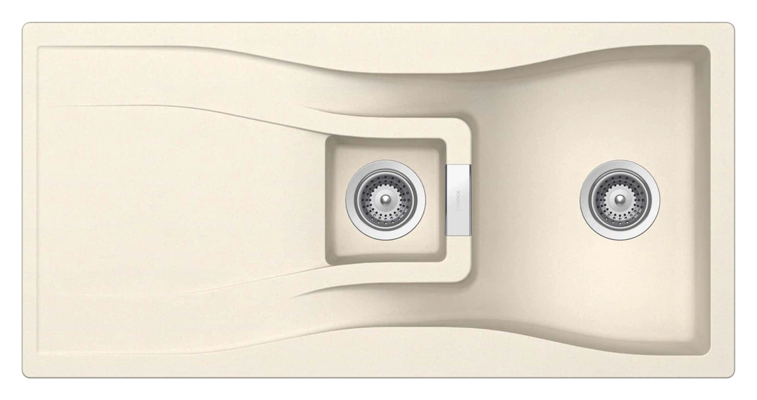 Schock Waterfall D150 Magnolia – 1.5 Bowl Granite Sink