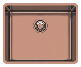 Foster 2155 858 KE Single Bowl Undermount Copper Sink 54 x 44cm