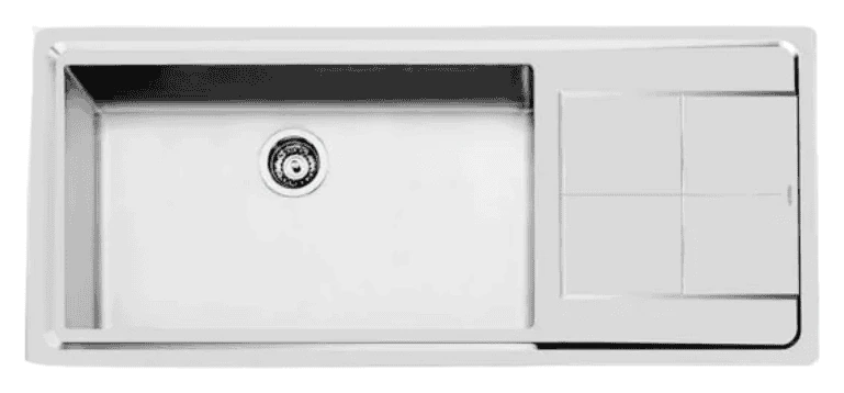 Foster 2211 052 KE Single Bowl Standard Built-In Stainless Steel Sink 117.3 x 51.3cm