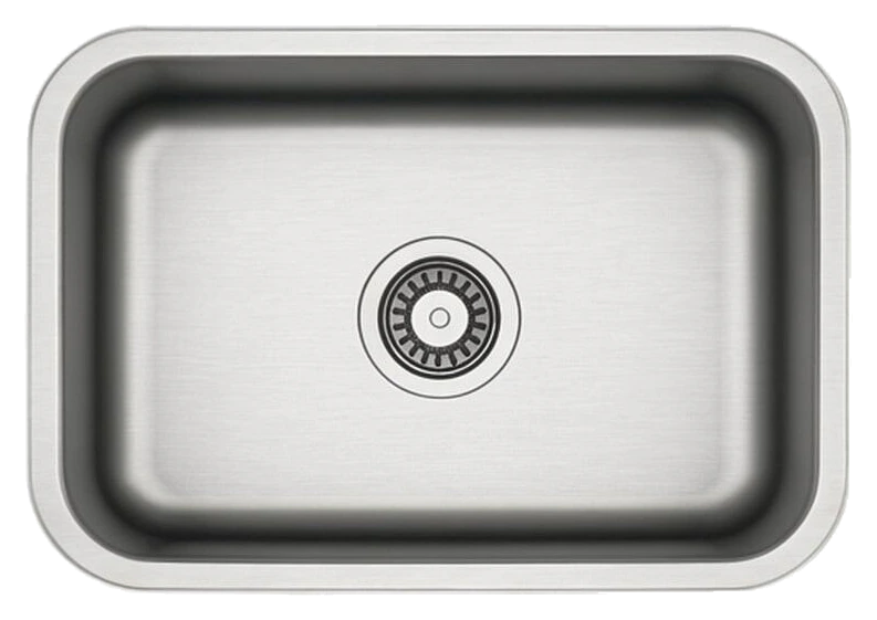 Elba EU78-1B Single Bowl Undermount Stainless Steel Sink 59 x 46cm