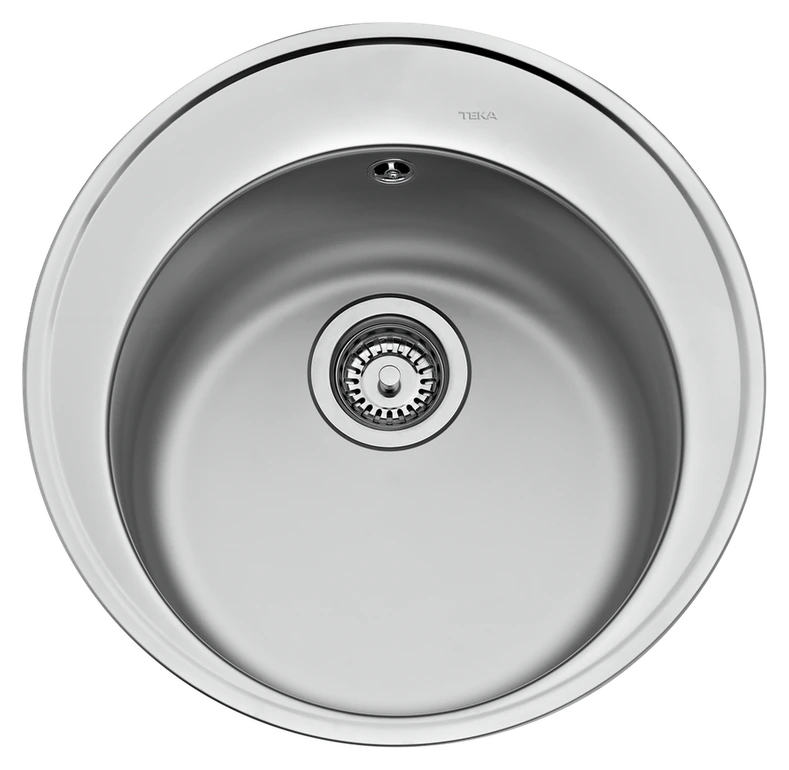 TEKA EASY Starbright 45 E-XN 1B ORB Inset sink with matt finish in 45 cm