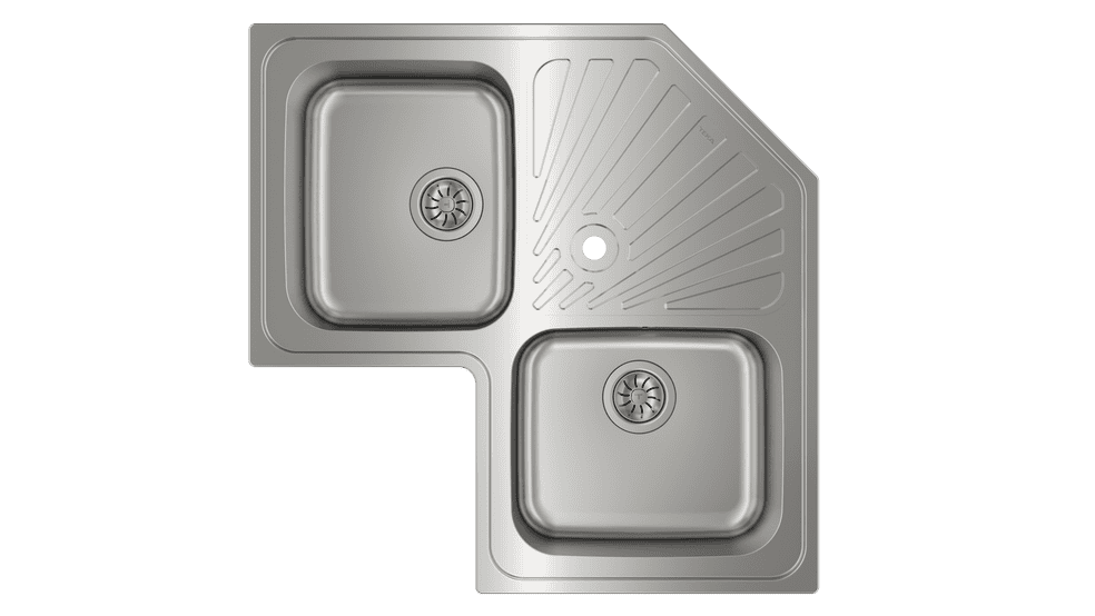 Teka TOTAL Angular 2B Inset Stainless Steel Sink