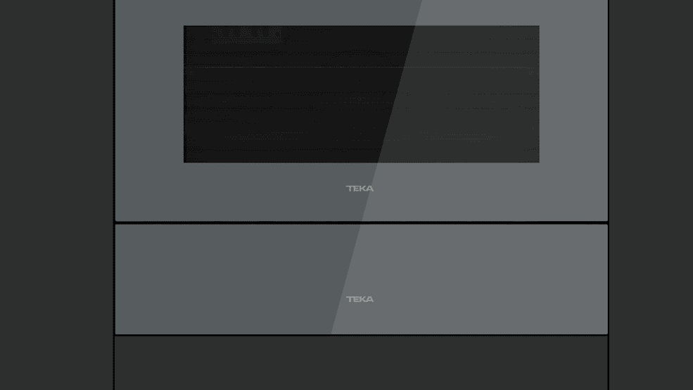 TEKA MAESTRO KIT VS/CP COLOR ST Frontal Glass for Plate Warmer and Vacuum Sealing Machine