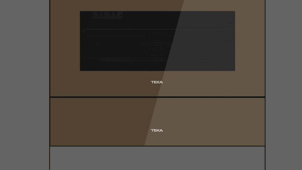 TEKA MAESTRO KIT VS/CP COLOR LB Frontal Glass for Plate Warmer and Vacuum Sealing Machine