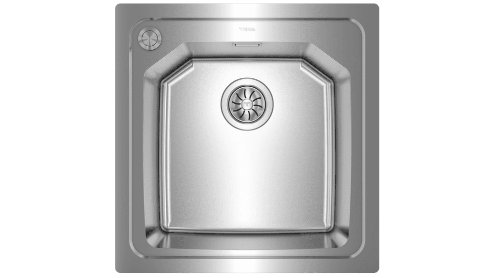 TEKA MAESTRO Brooklyn 50 M-XP 1B Top Mount Stainless Steel Sink