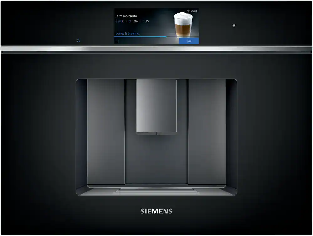 Siemens iQ700 Built-In Fully Automatic Coffee Machine black CT718L1B0