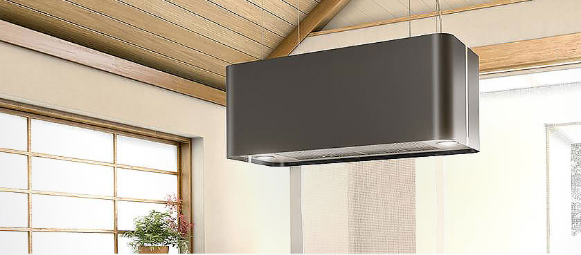 AIRFORCE F181 XXL Island Hood Chimney 100cm