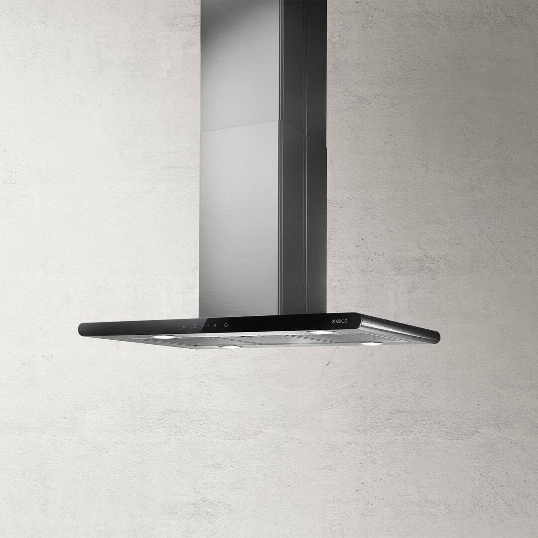 Elica Galaxy Island 90cm Stainless Steel Island Cooker Hoods