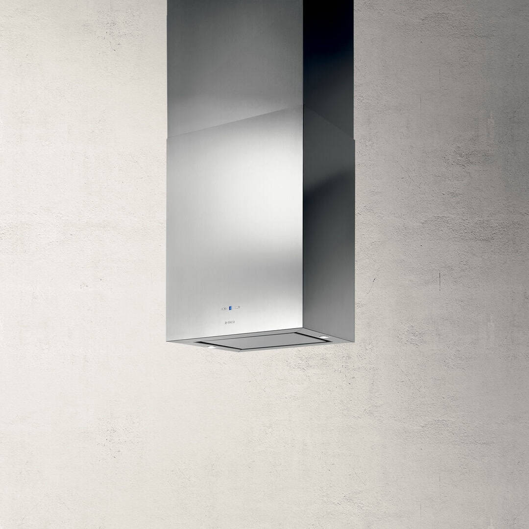 Elica Kuadra Island Stainless Steel Island Cooker Hoods