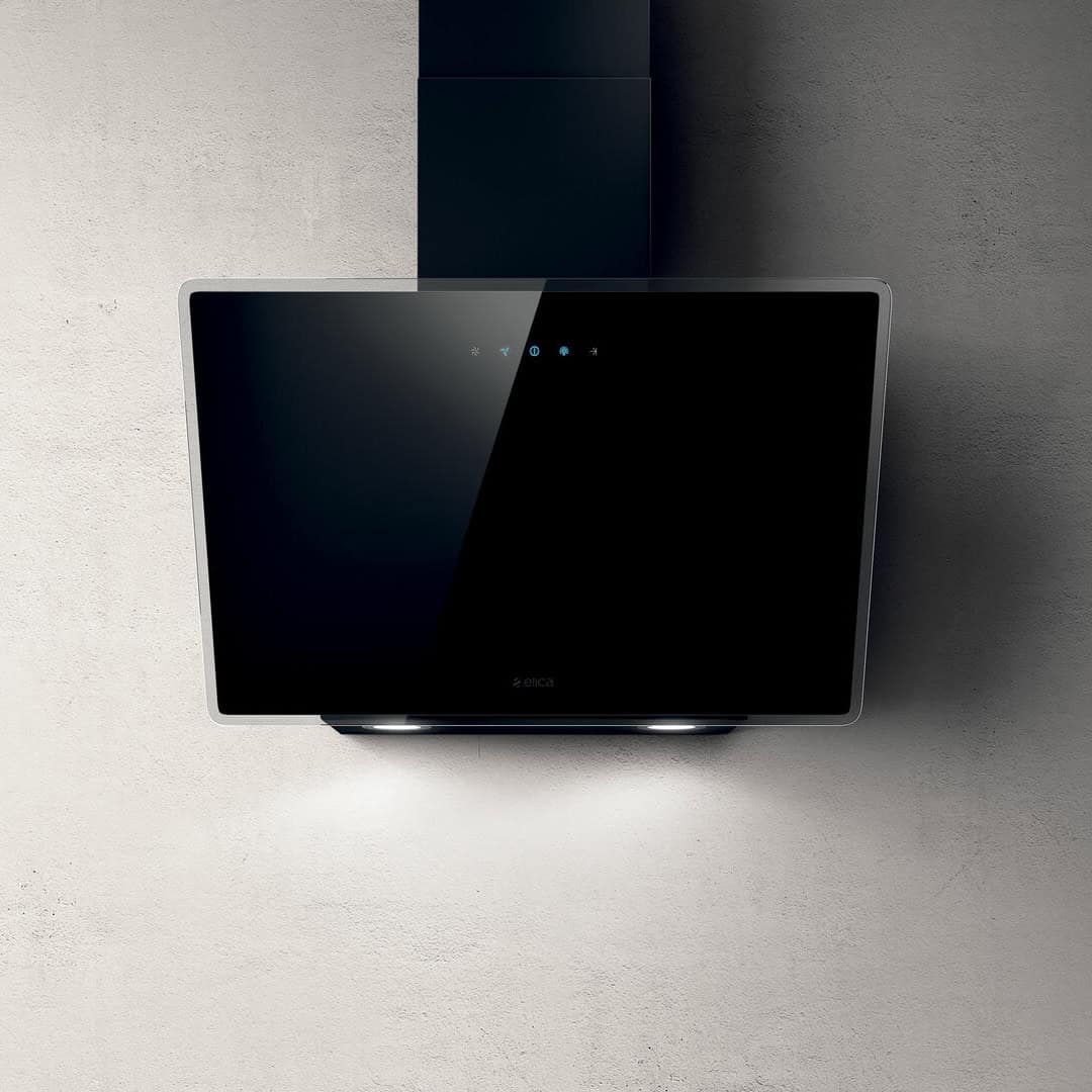 Elica Shire Black / White Wall Mounted Hoods