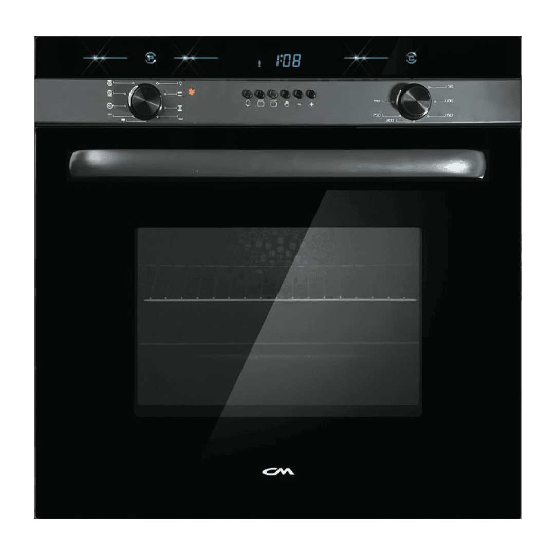 CM Mary Nero Built-in Electric Oven Glass 80L