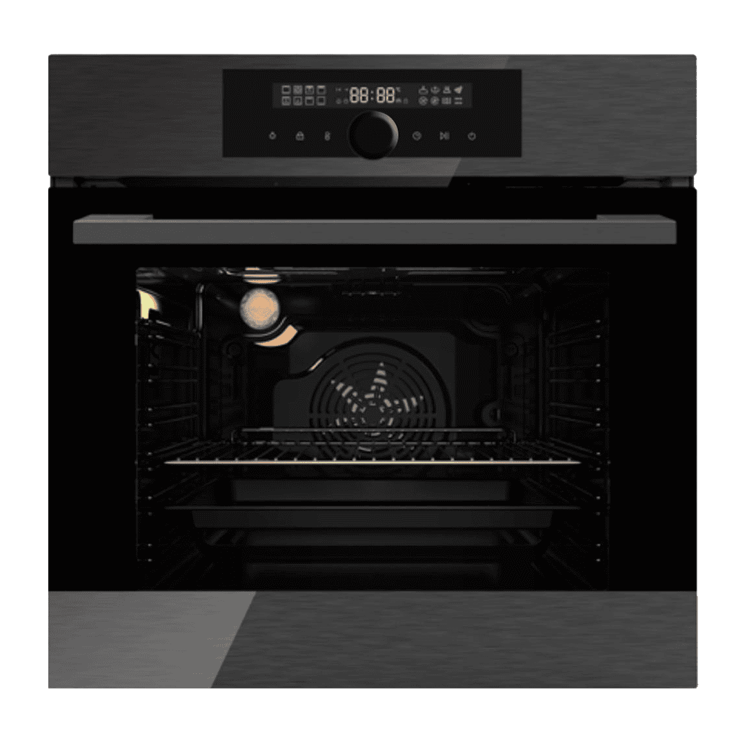 CM Royal Matte Black Built-in Electric Oven – 60cm
