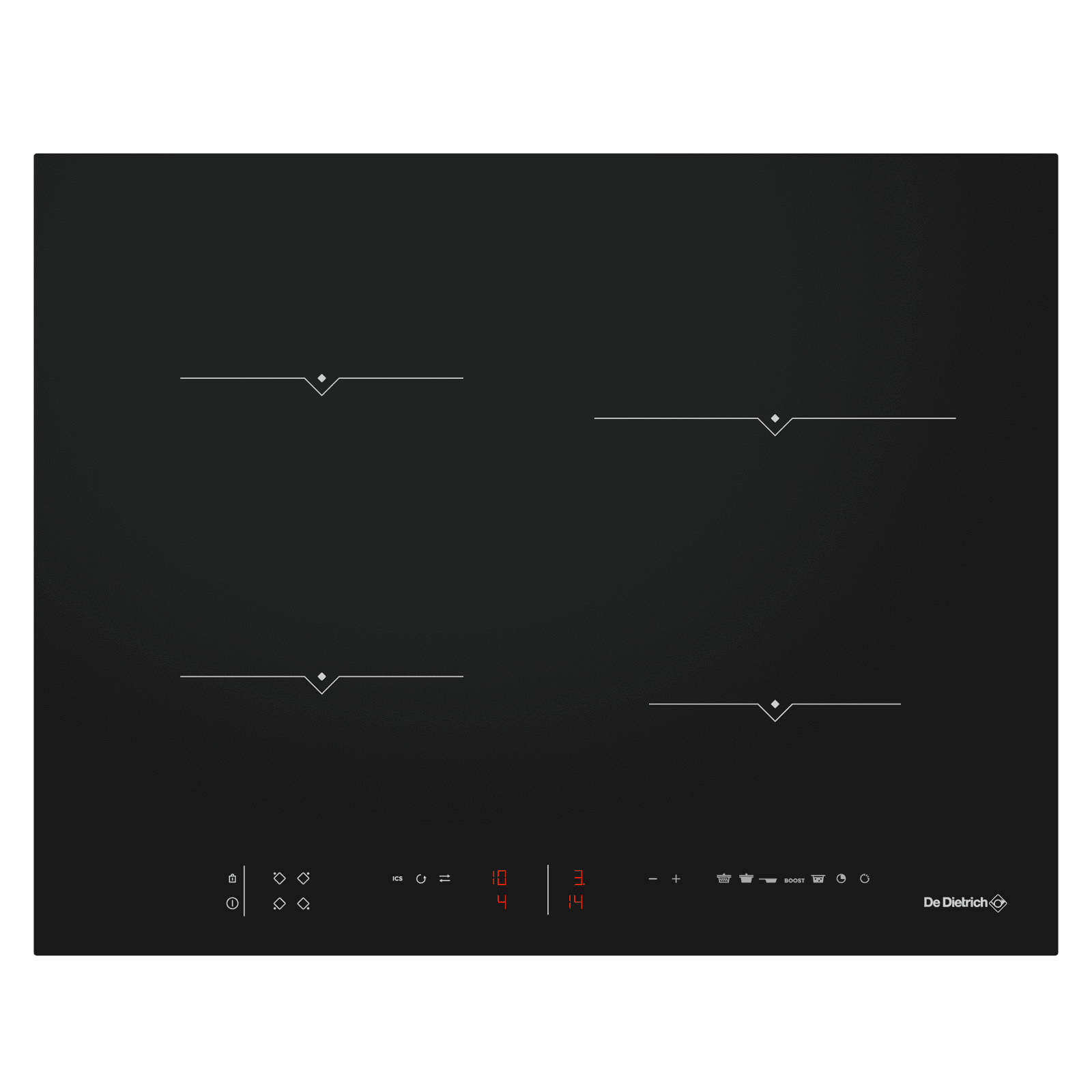 De Dietrich DPI7650BU Induction Hob 65cm