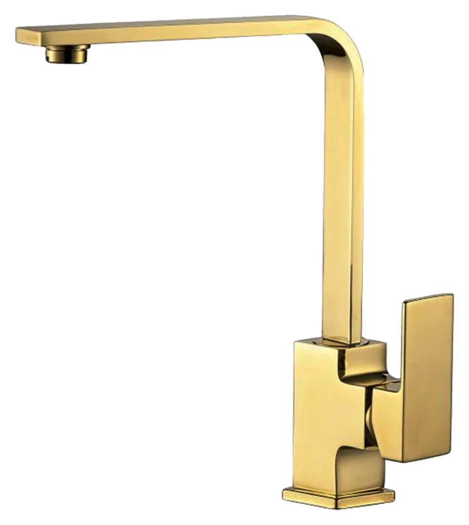 CM FTS 1005G Fixed Spout Kitchen Mixer Gold - product photo