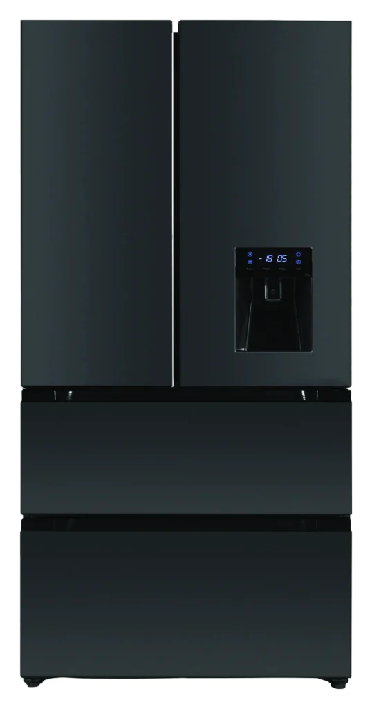 CM CM-575WD MATTE BLACK Free Standing Combi Refrigerator and Freezer product photo