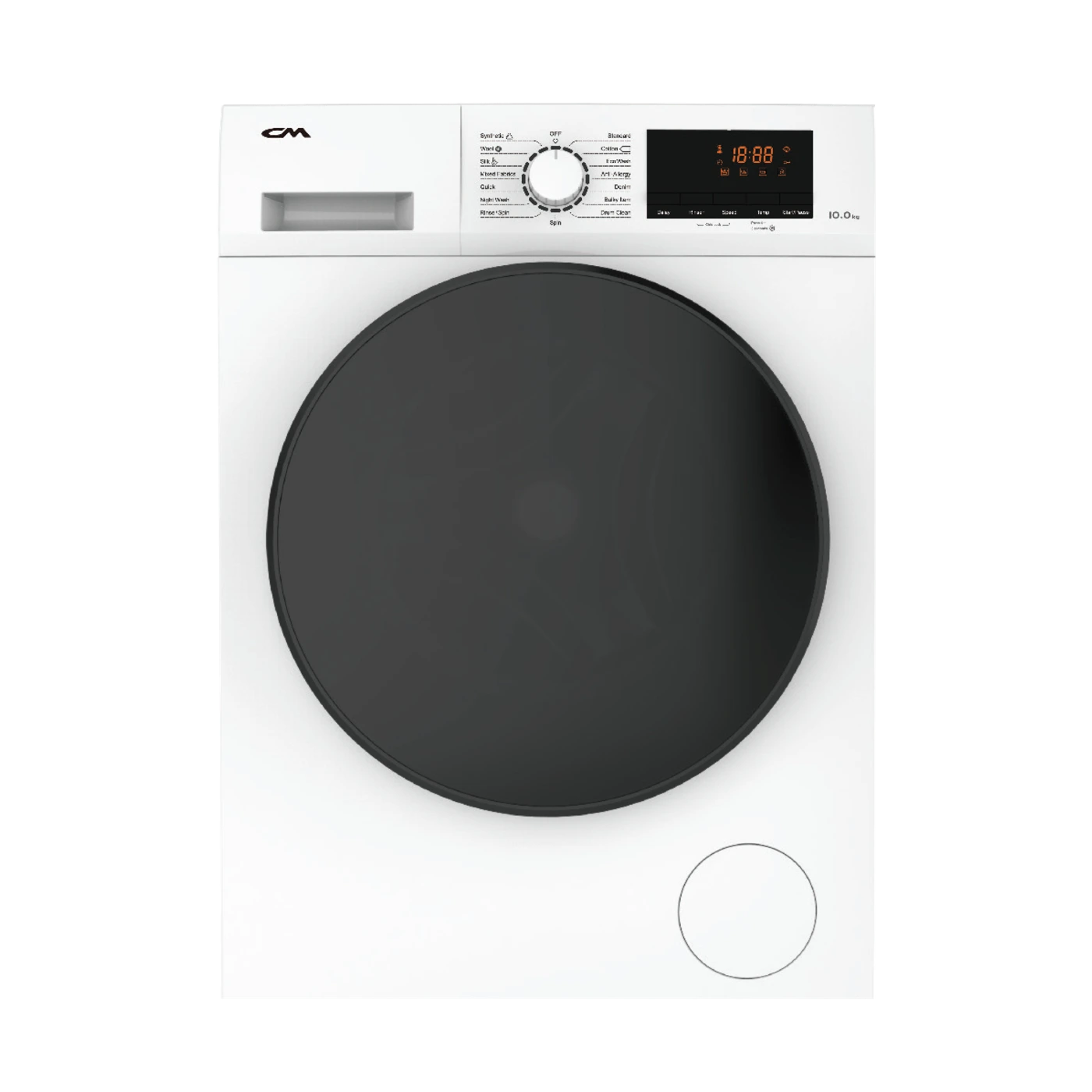 CM washer 10kg and dryer 6kg white free standing washer dryer 60cm