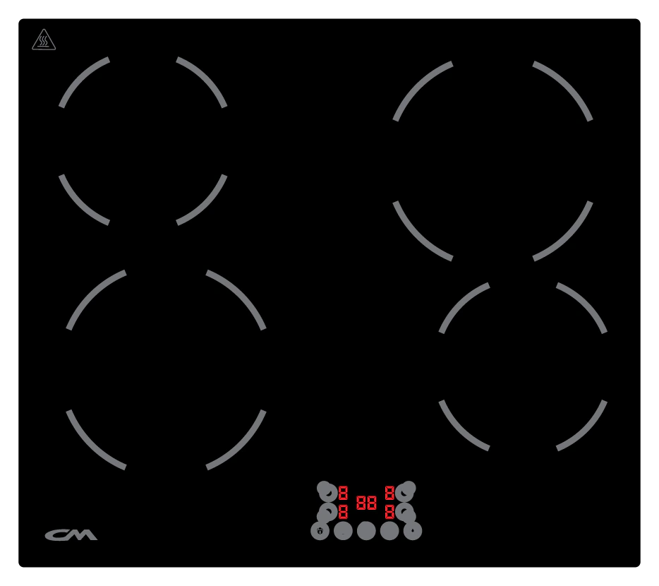 CM CASA 60 Electric Hob 60 cm