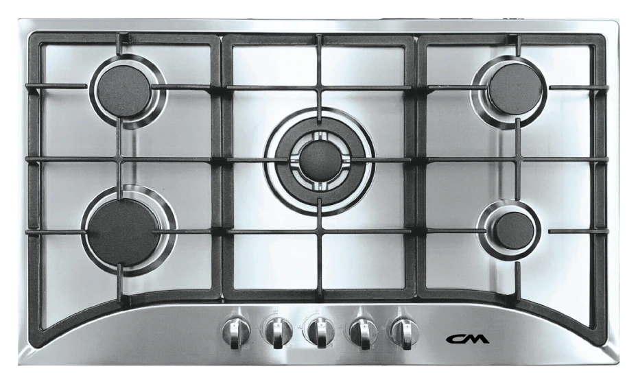 CM ARC Stainless Steel Gas Hob 90cm - product photo