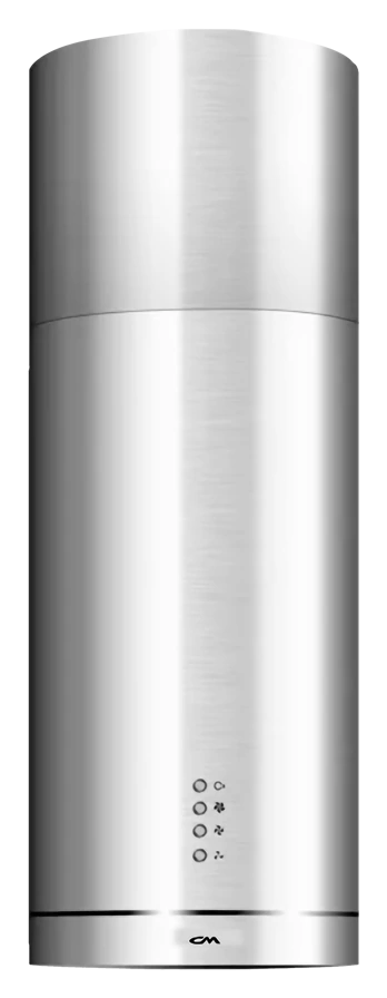 CM ISOLA CYLINDER Stainless Steel Island Hood - product photo