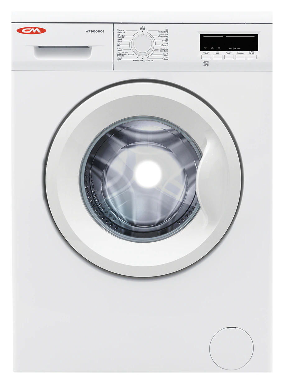 CM CM WASHER 6KG Free Standing Washer 60cm - product photo