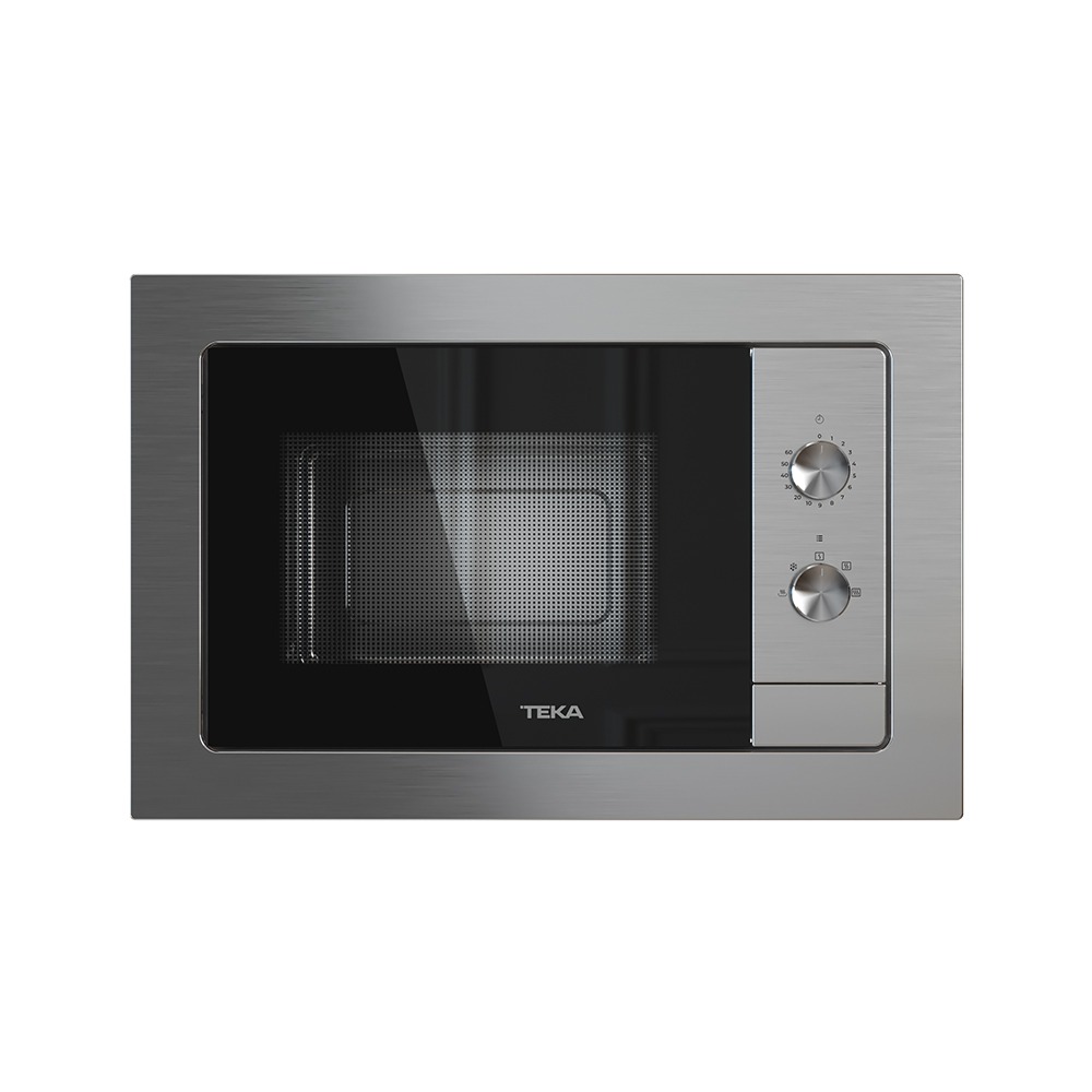TEKA NEO Built-in mechanical microwave with automatic defrosting mode 20L – Stainless Steel – MB 6200 BI SS NEO