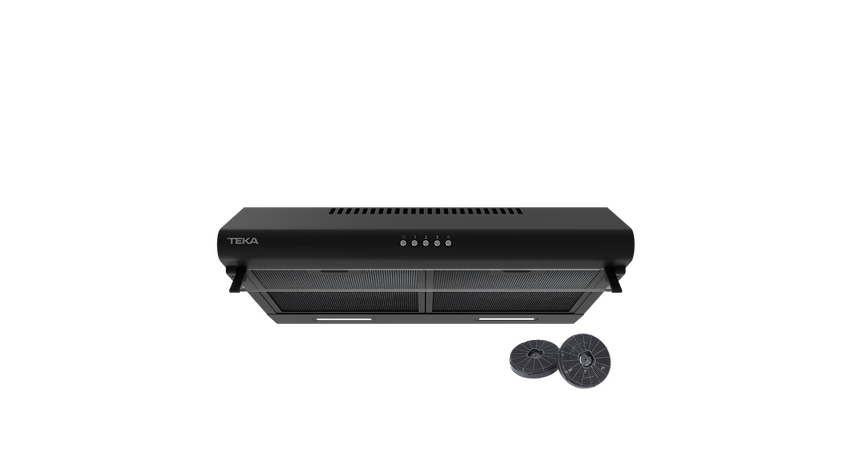 TEKA CM 62120 KCS BK Classic hood with 3 speeds in 60 cm