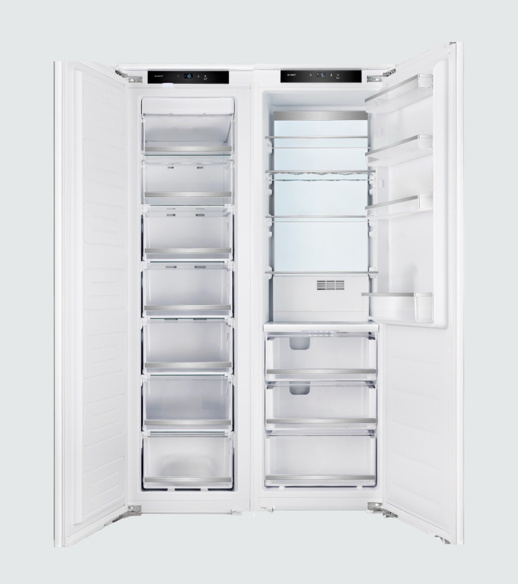ELBA FRZ34BIT and FRG34BIT Built-in Freezer & Built-in Fridge Set