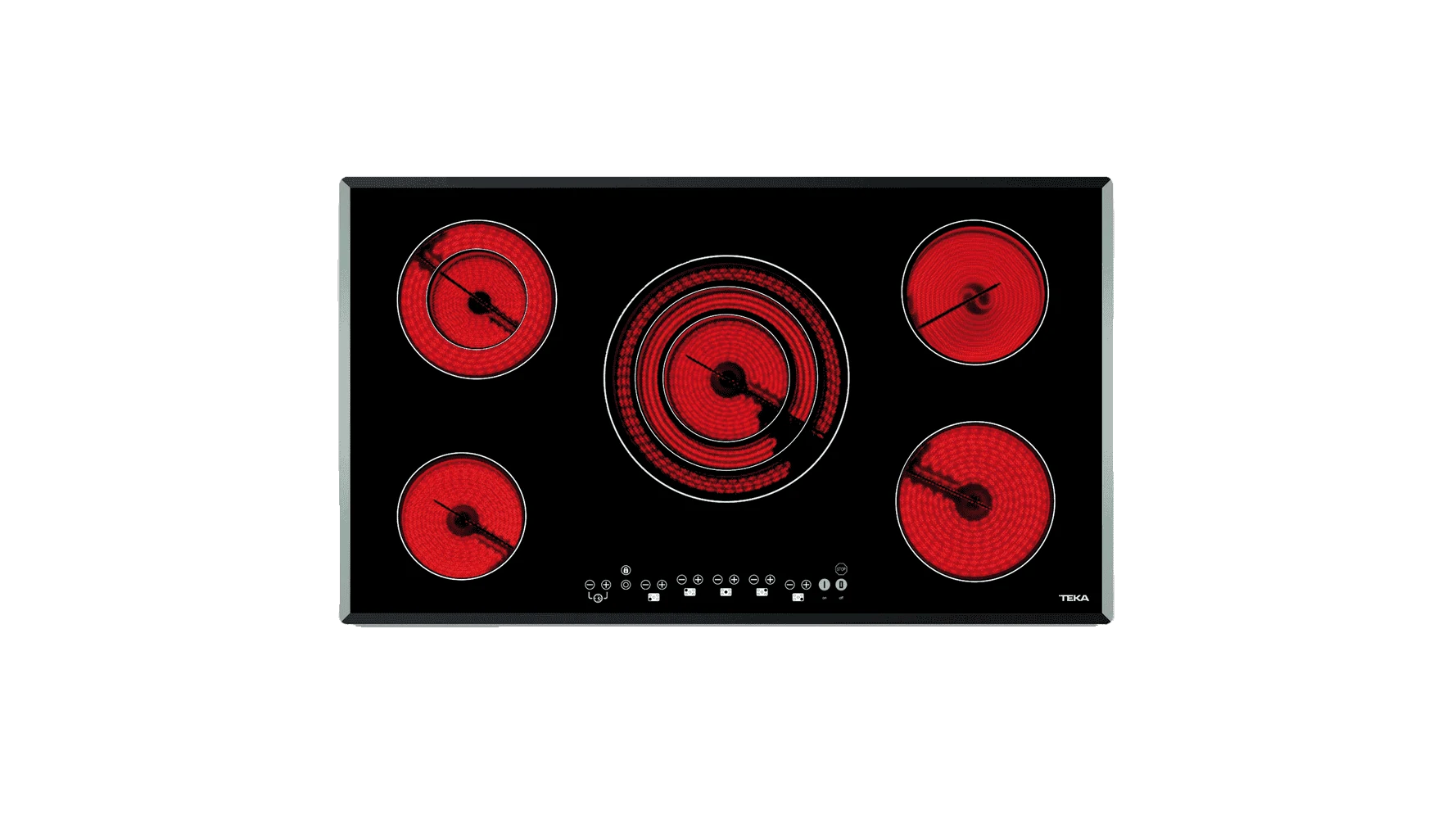 TEKA MAESTRO TR 951 90cm Vitroceramic Hob with 5 zones and Touch Control