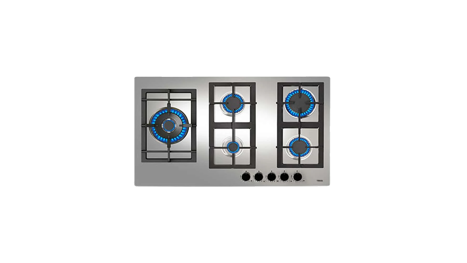 TEKA TOTAL EFX 90.1 5G AI AL DR LEFT Gas hob with 5 high efficiency burners in 90 cm of natural gas